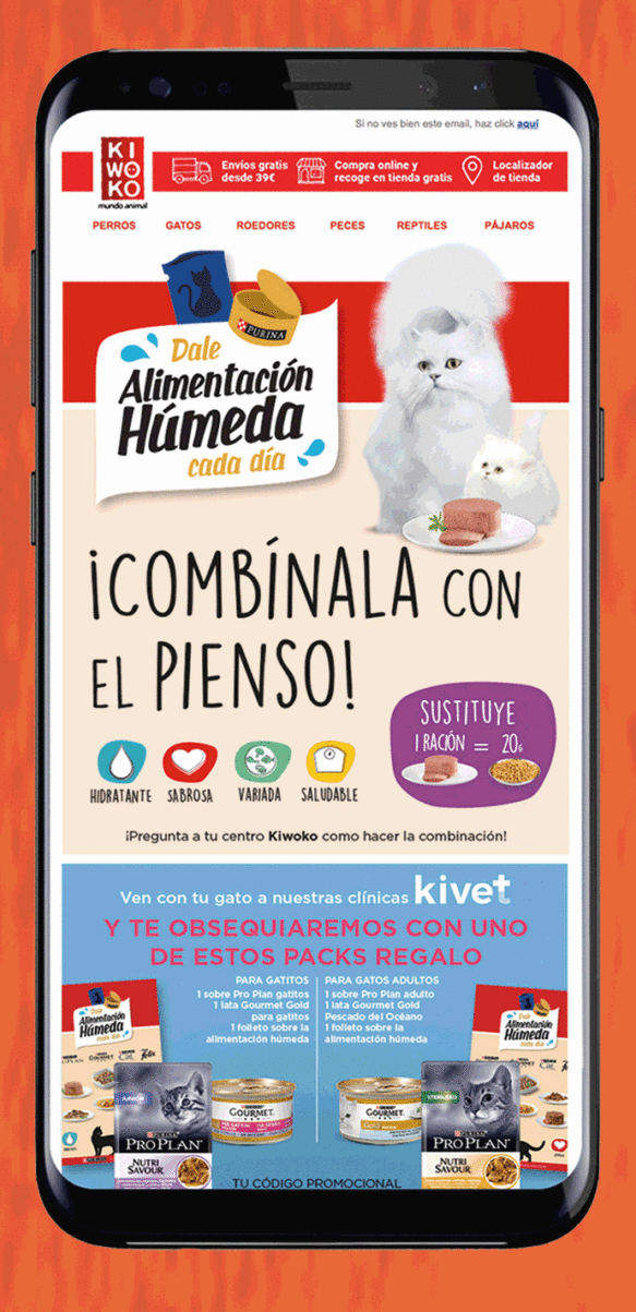 emailing Purina EDEP